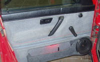 Установка Фронтальная акустика DLS R6A в Volkswagen Golf 2